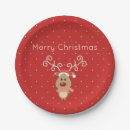 Search for rudolph plates Merry christmas