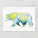 Search for bear silhouette postcards Forest
