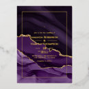 Search for precious gemstone invitations Purple