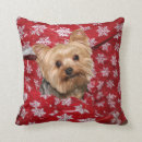 Search for christmas yorkie cushions Dog