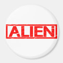 Search for alien stamps magnets Funny