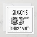 Search for roaring 20s birthday invitations Elegant