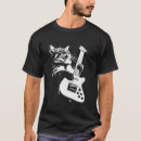 Search for cat playing guitar tshirts Design