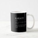 Search for karate silhouette mugs Fighter