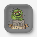 Search for oscar the grouch sesame street plates Garbage can