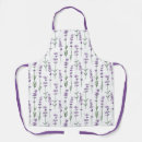 Search for purple flower aprons Lavender