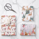Search for christmas squirrel wrapping paper Forest