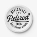 Search for retirement party supplies Retired