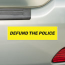Search for defund bumper stickers Defund the police
