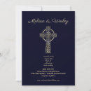 Search for celtic cross wedding invitations Modern