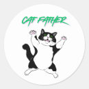 Search for funny fathers stickers Cat dad