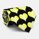Search for love design ties Heart pattern