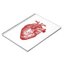 Search for heart anatomy notebooks Vintage
