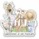 Search for garden tools stickers Watercolor