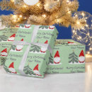 Search for gnome wrapping paper Green