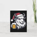 Search for funny goat christmas cards Daddys home
