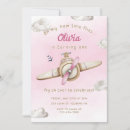 Search for pink aeroplane invitations Pilot