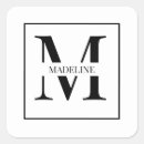 Search for white monogram stickers Modern