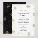 Search for christmas engagement party invitations Gold