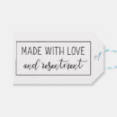Search for knitting tag business supplies Made with love
