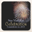 Search for new years eve coasters Fireworks