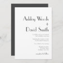 Search for inspirational wedding invitations Chic