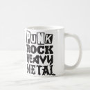 Search for heavy metal music mugs Punk