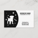Search for dog business cards Silhouette