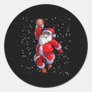 Search for black santa claus stickers Xmas