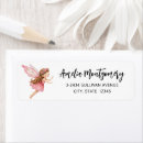 Search for cute fairy return address labels Fantasy