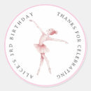 Search for ballerina birthday stickers Princess