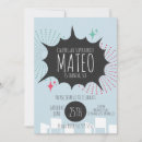 Search for city birthday invitations Super hero