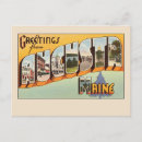 Search for maine souvenirs postcards Vintage
