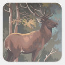 Search for deer painting stickers Nature