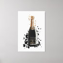 Search for champagne canvas prints Drink