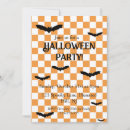 Search for teen halloween invitations Bats