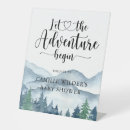 Search for adventure baby shower signs Watercolor
