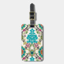 Search for floral luggage tags Pattern