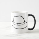 Search for fedora mugs Black
