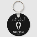 Search for elegant tuxedo key rings Groomsman
