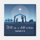 Search for christmas magnets Nativity scene