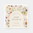 Search for floral baby shower napkins Boho chic