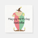 Search for circus clown napkins Birthday party