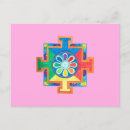 Search for watercolor mandala postcards Pink