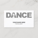 Search for dance fitness business cards Choreographer