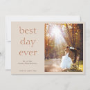 Search for best day ever thank you cards Modern