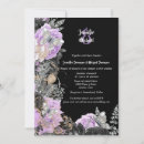 Search for purple butterfly wedding invitations Silver