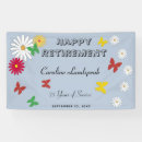 Search for retirement banners Floral