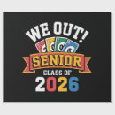 Search for senior class wrapping paper College graduate