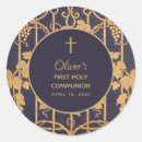 Search for gold communion stickers Religious